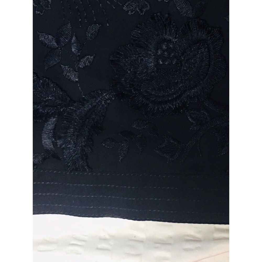 Talbots Navy Blue Cocktail‎ sleeveless Dress Lace 37 in length 4P Very Dressy - Picture 5 of 9